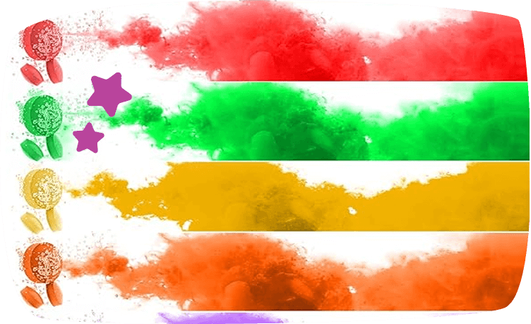 brincadeiras com agua agua colorida