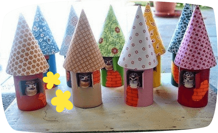 Artesanato com rolos de papelão: 10 ideias criativas